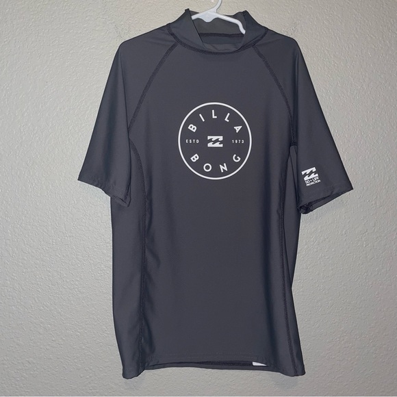 Billabong Boys Rotor Performance Fit Short Sleeve Rashguard - Picture 2 of 7